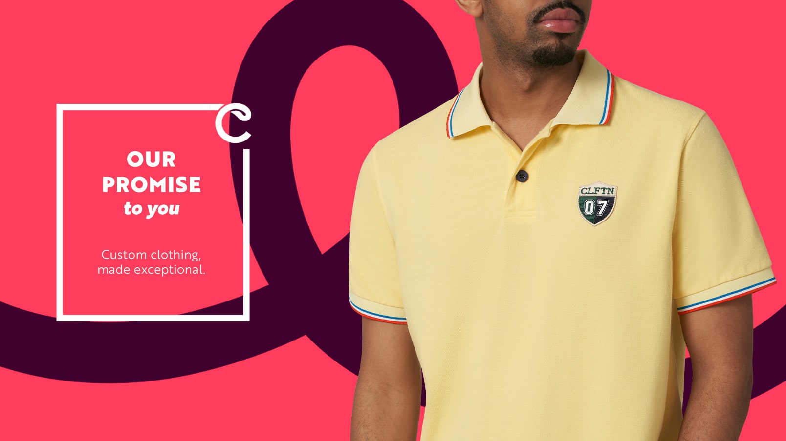 CLIFTON Hawthorne Custom Trimmed Polo